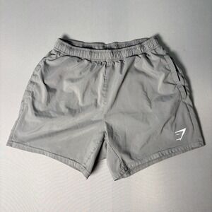 Gymshark Arrival Shorts Mens Small Gray Athletic Gym Training A2A1M Inseam 5in